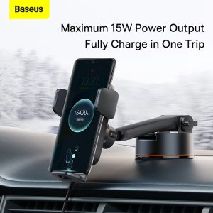 Baseus Wisdom Auto Alignment QI 15W Car Wireless Charger